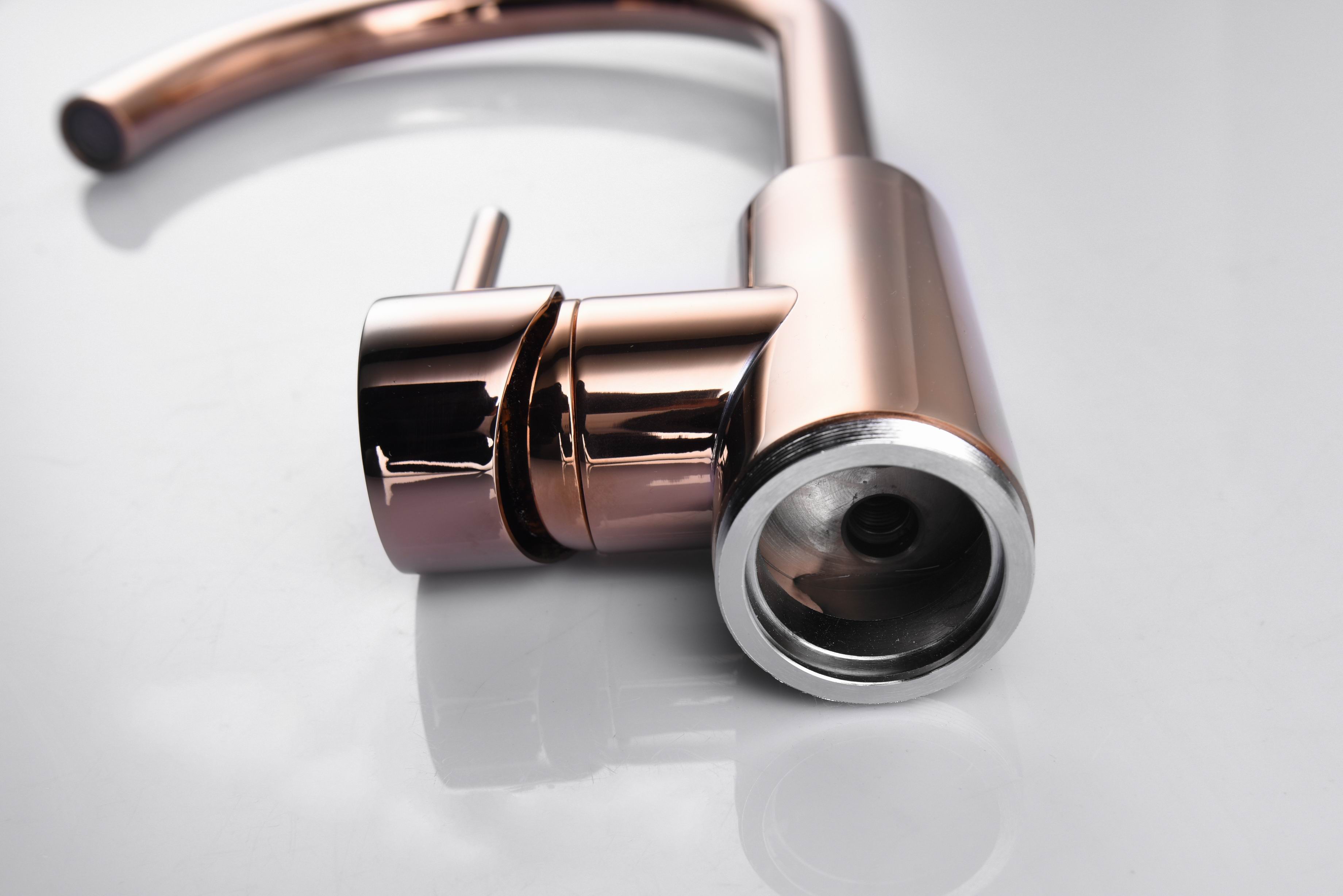 الفاخرة النحاس PVD الذهب الحرة الدائمة صنبور حوض الاستحمام خلاط صنبور Tapware