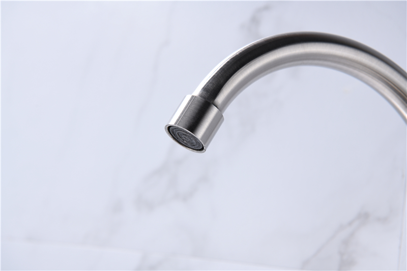 Grifo para lavabo de cocina moderno grifo de agua acero غير قابل للتأكسد
