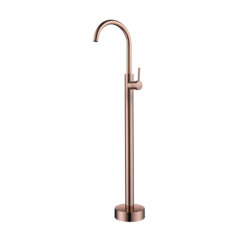 الفاخرة النحاس PVD الذهب الحرة الدائمة صنبور حوض الاستحمام خلاط صنبور Tapware