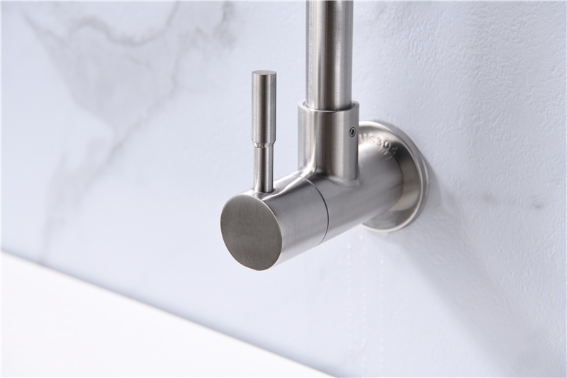 Grifo para lavabo de cocina moderno grifo de agua acero غير قابل للتأكسد